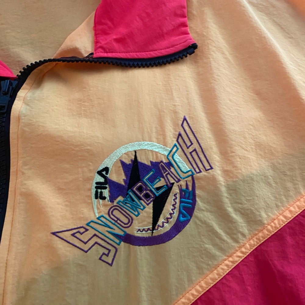 VINTAGE FILA WINDBREAKER - Picture 2 of 6